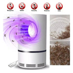 BuzzStop - Trampa Lámpara Led Luz Uv Mata Mosquitos