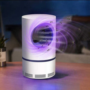 BuzzStop - Trampa Lámpara Led Luz Uv Mata Mosquitos